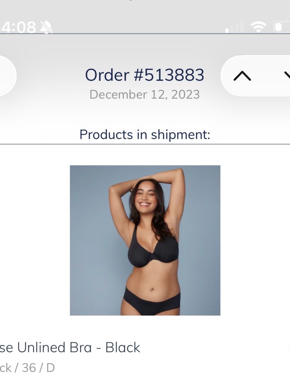 Harper Wilde Unlined Base Bra 36D